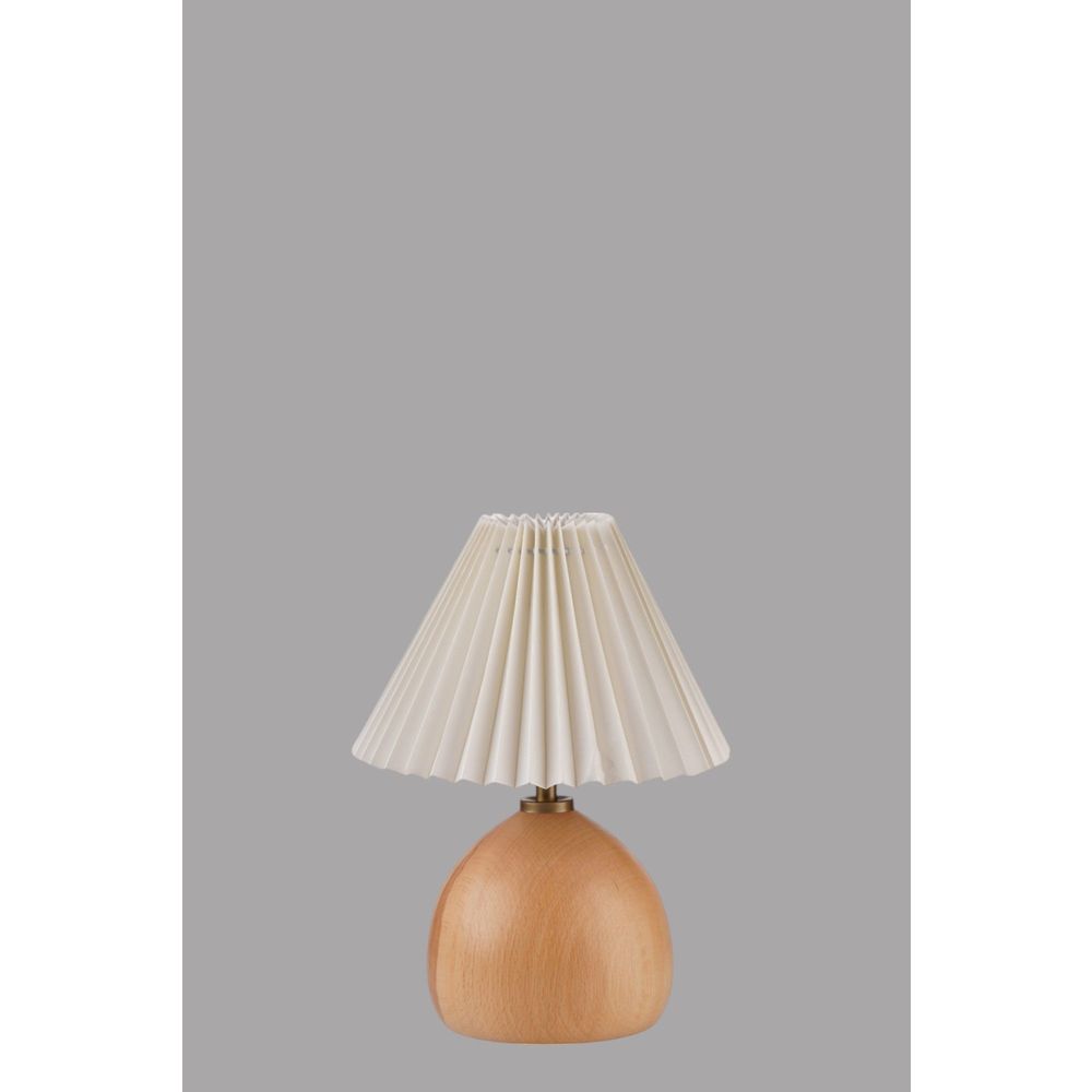 Opviq Stolna lampa 736, krem, hrast slika 3