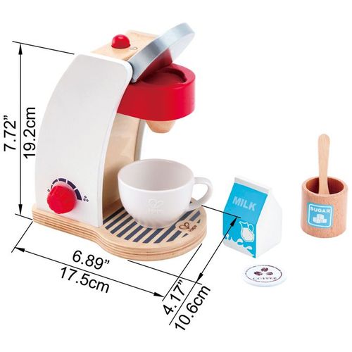 Hape Drveni aparat za kafu My Coffee Machine E3146A  slika 4