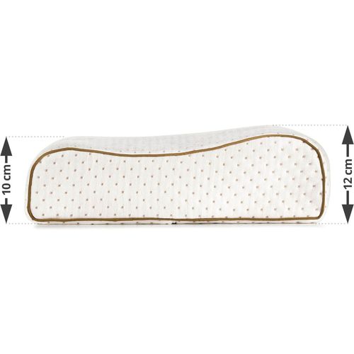 Viši anatomski jastuk od lateksa Vitapur XL Comfort - 60x40 cm slika 5