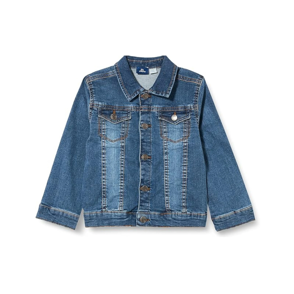 Chicco Teksas jakna za djevojčice Denim slika 1