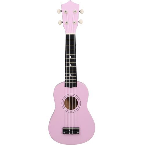 Set dječjeg ukulelea Soprano s torbom ružičasti 21 " slika 24