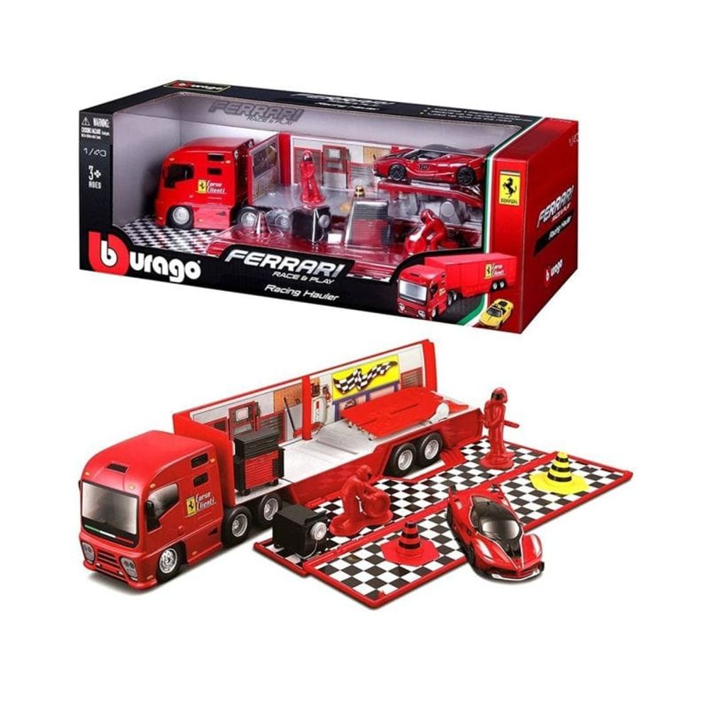Bburago Kamion sa autom Ferrari slika 2