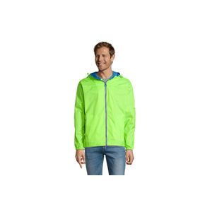 SKATE unisex vetrovka - Neon lime, XS 