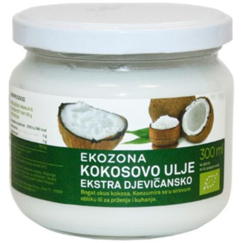 Ekozona ulje kokosovo ekstra djevičansko 300ml slika 1