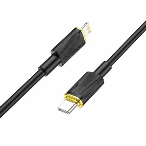 Hoco - Kabel za punjenje (U109) - USB Type-C na Lightning, PD 20W, 3A, 1,2 m - crni slika 2