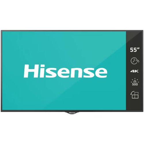HISENSE 55 inča 55BM66AE 4K UHD 500 nita Digital Signage Display - 24/7 Operation Android 7 slika 2