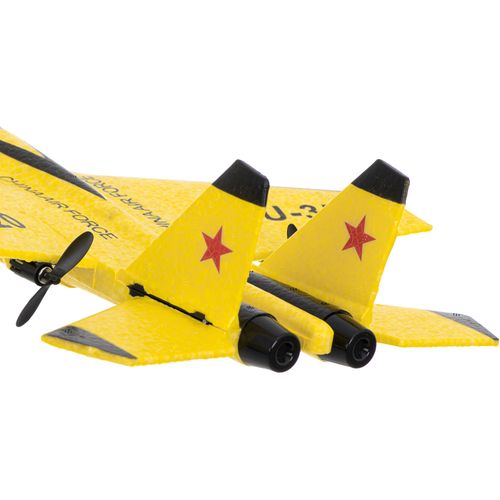 Borbeni avion SU-35 na daljinsko upravljanje žuti slika 6