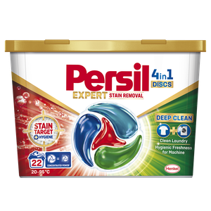 Persil Deep Clean 4u1 Discs Expert Stain Removal 22 pranja