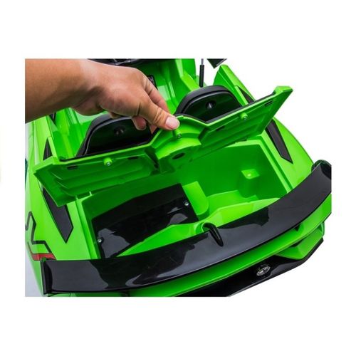 Licencirani Lamborghini Aventador zeleni - auto na akumulator slika 6