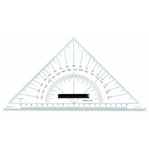 ARDA trokut nautički  45° 26cm 415 slika 1