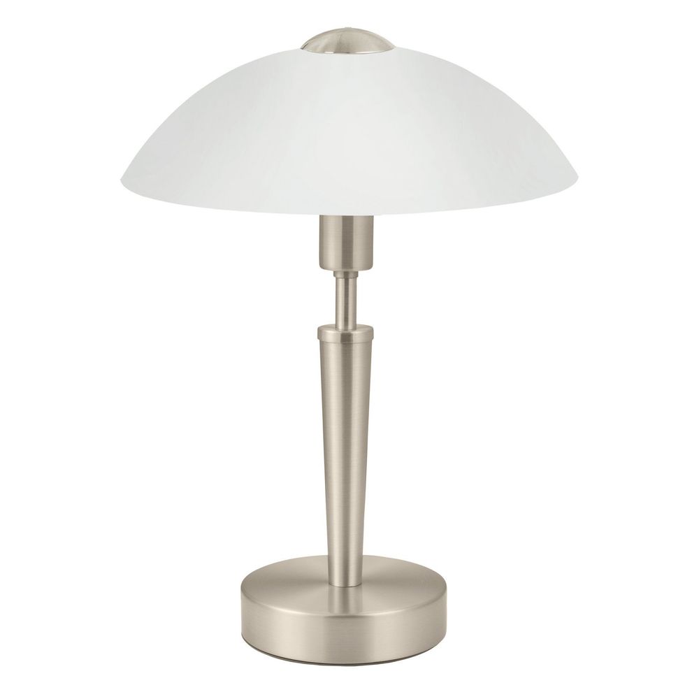 Eglo Solo 1 stol.lampa/1 h350 sa senz. Na dodir, nikl-mat  slika 1