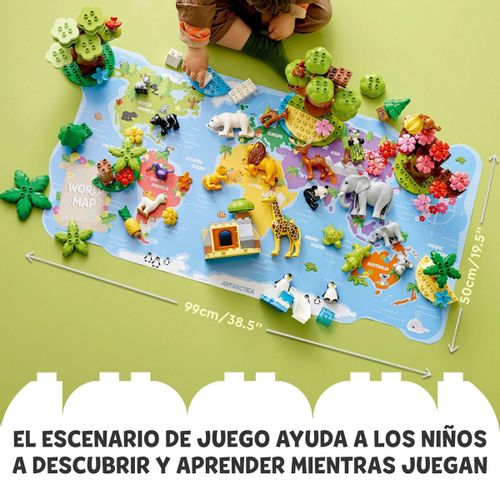 Playset Lego 10975 DUPLO Wild Animals of the World (142 Dijelovi) slika 4