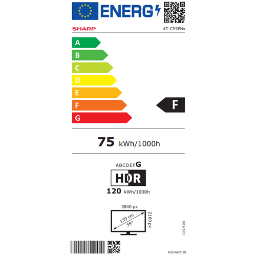 Sharp TV 55FN2EA, UHD, Android slika 2