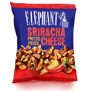 Elephant pretzel pieces - sriracha umak i sir 125g