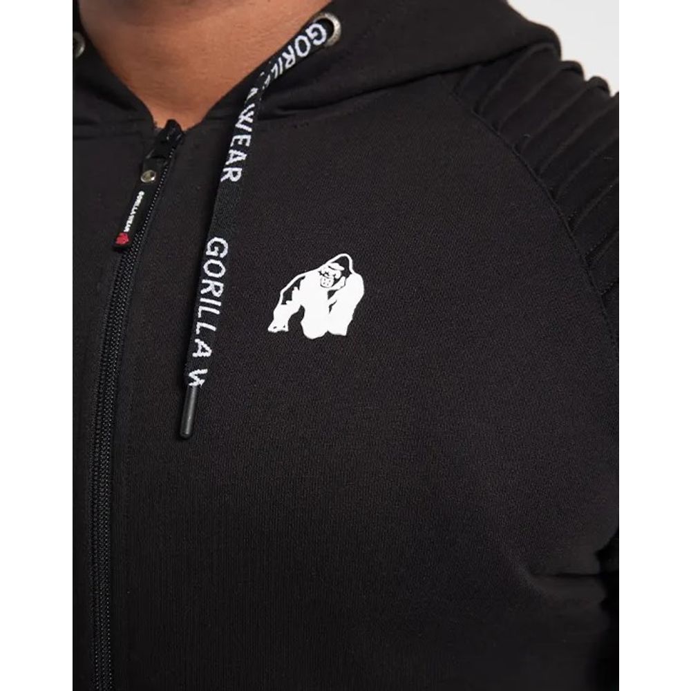 Gorilla Wear GEORGIA Duks za muškarce, Crni slika 3