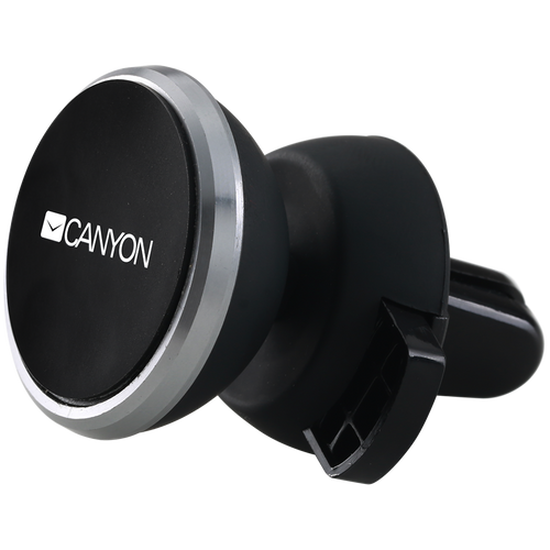 Canyon CH-4 Car Holder for Smartphones,magnetic suction function ,with 2 plates(rectangle/circle), black ,40*35*50mm 0.033kg slika 2