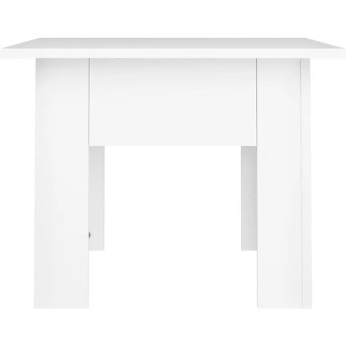 Stolić za kavu bijeli 55 x 55 x 42 cm od iverice slika 9