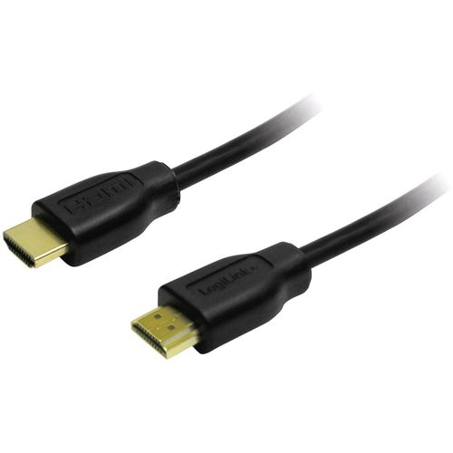 LogiLink HDMI priključni kabel HDMI A utikač, HDMI A utikač 1.00 m crna CH0035  HDMI kabel slika 3