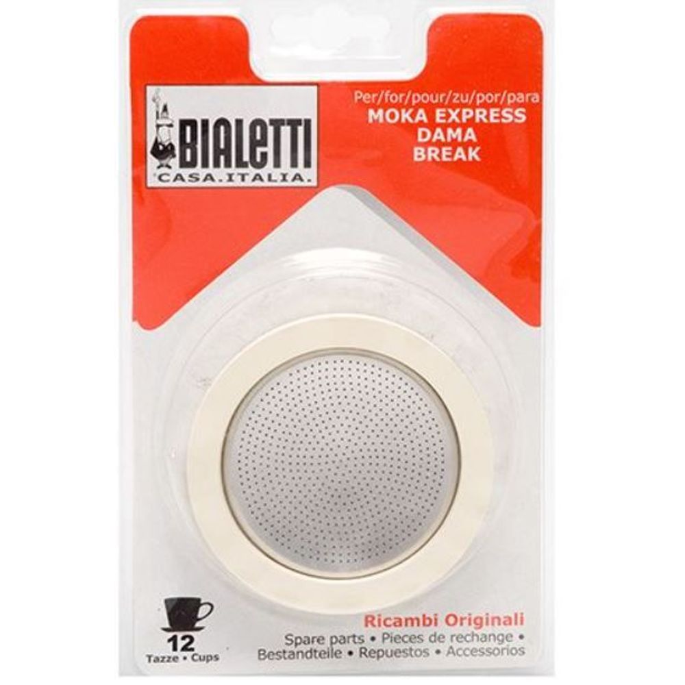 Bialetti 3 dihtunga + 1 filter za 12 šolja slika 2