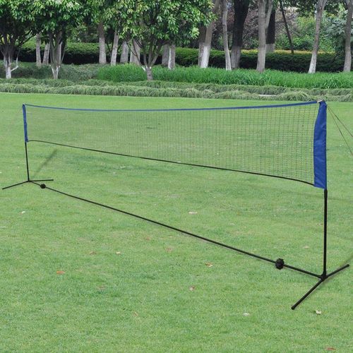 Mreža za Badminton s Lopticama 600x155 cm slika 1