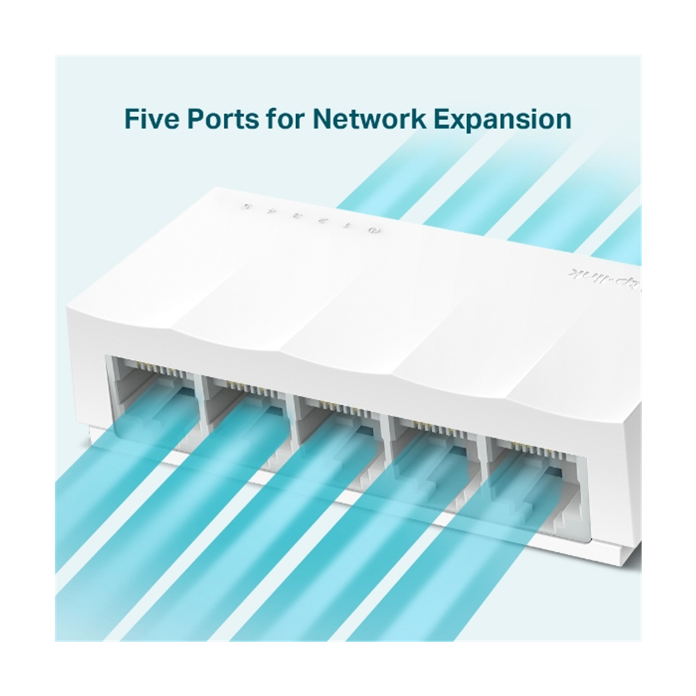 TP-Link LS1005 5-portno 100 Mbps mrežno stikalo slika 2