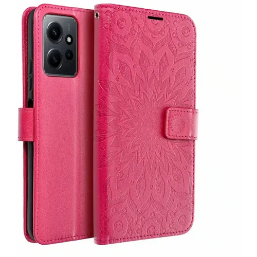 MEZZO Book case preklopna torbica za XIAOMI Redmi NOTE 12 4G mandala magenta slika 1