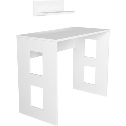 Woody Fashion Radni stol, Bijela boja, Robin - White slika 2