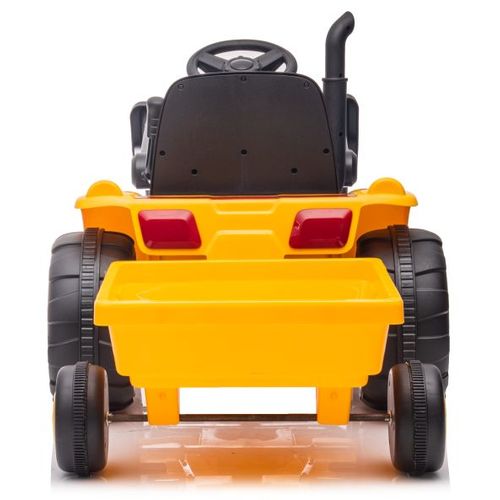 Traktor na akumulator s prikolicom S617 - žuti slika 4