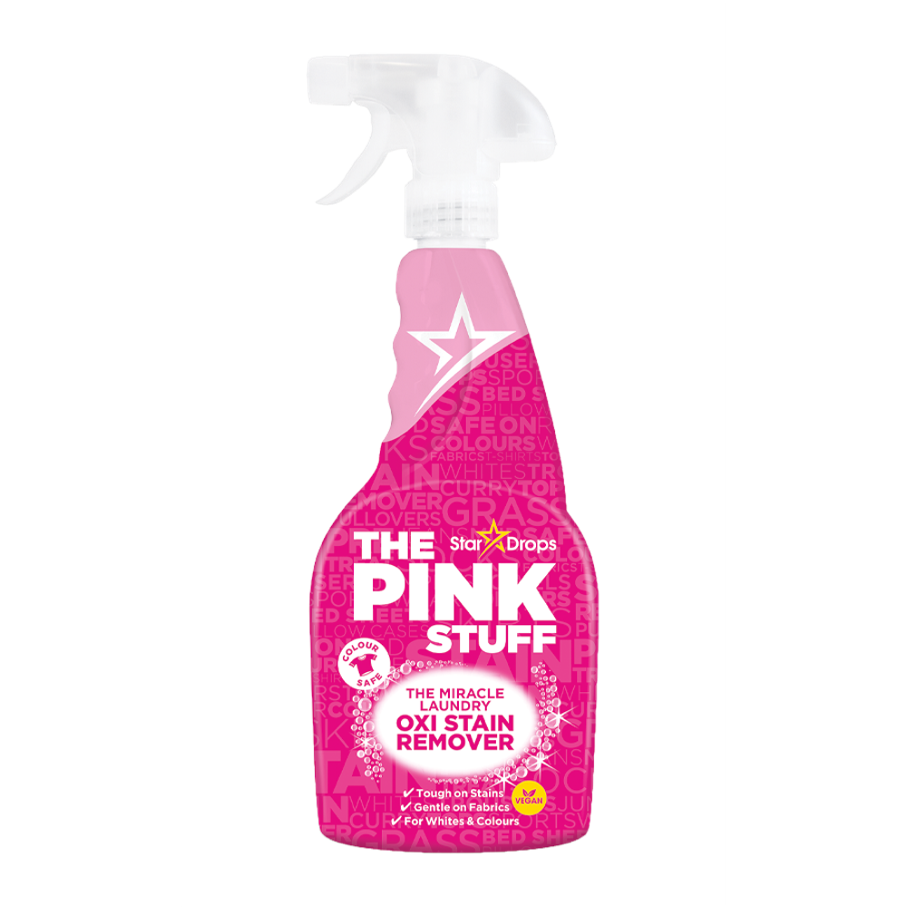 THE PINK STUFF Čudesni oxi sprej za uklanjanje mrlja sa odjeće 500ml slika 1
