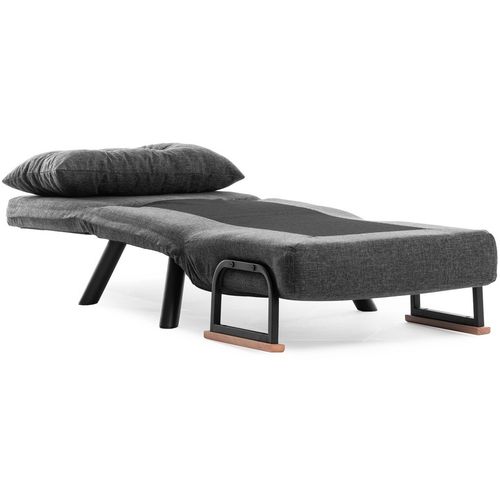 Atelier Del Sofa Sando Single - Dark Grey Dark Grey 1-Seat Sofa-Bed slika 7