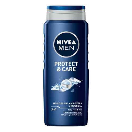 NIVEA Men Protect&Care gel za tuširanje 500ml slika 1