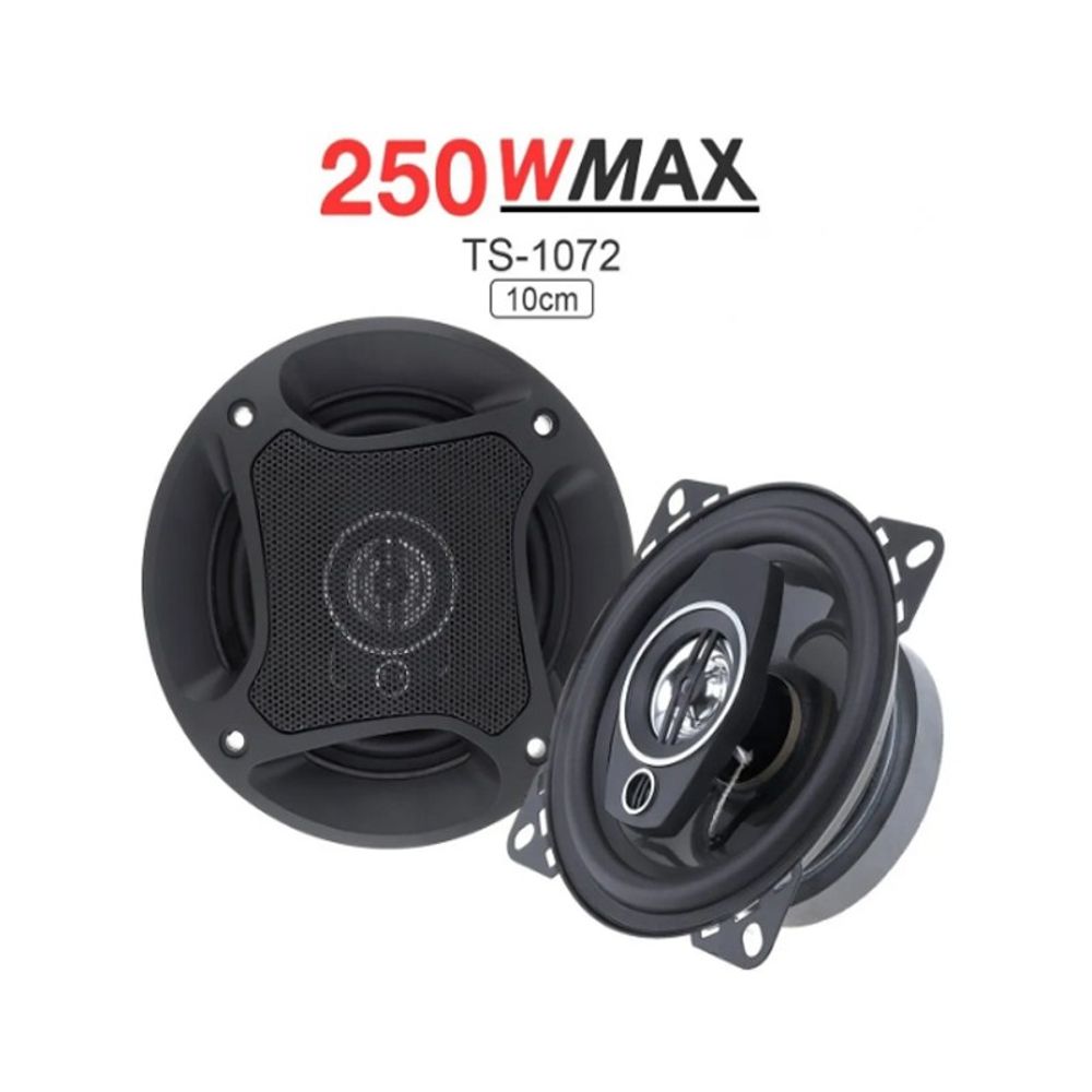 Zvučnici za automobil TS-1072, 10cm, 250W, par slika 1