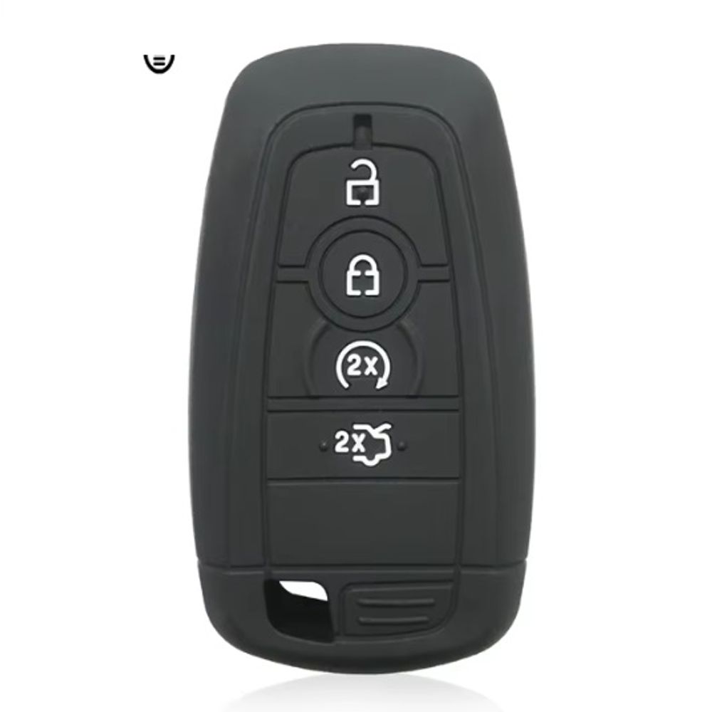 Silikonska navlaka za ključ Ford tip 9 crna (četiri tipke) slika 1