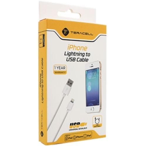 Data kabl Teracell za iPhone Lightning beli 1m slika 1