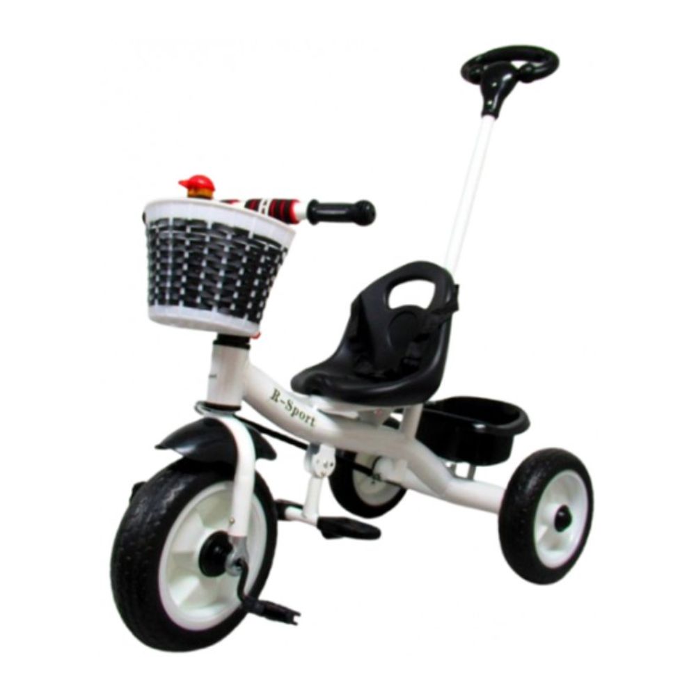 Tricikl T8 bijeli i crni EVA kotači Push bike slika 10