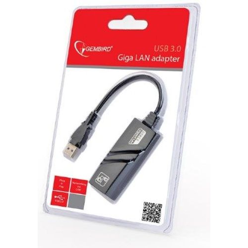 NIC-U3-02 Gembird USB 3.0 to Fast Ethernet LAN adapter 10/100/1000 ( mrezna kartica) A slika 2