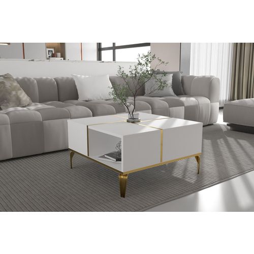 Nirvana - White, Gold White
Gold Coffee Table slika 1