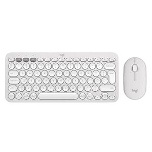 Logitech Pebble2 Wireless Combo US tastatura + miš bela