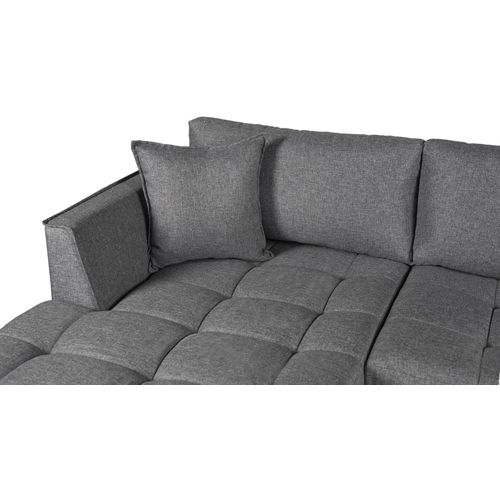 Bobo Left - Grey Grey Corner Sofa slika 4