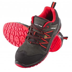 LAHTI PRO sigurnosne cipele crveno-crne 43