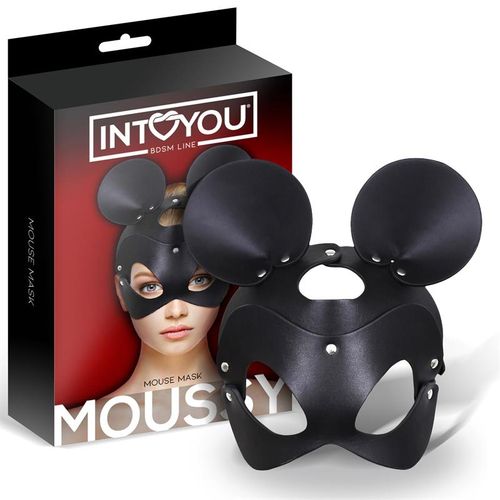 Intoyou BDSM linija Moussy Mouse podesiva maska slika 2