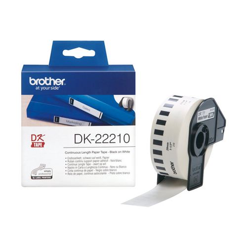 BROTHER Continuos Paper Black/White 29mm DK22210 slika 1