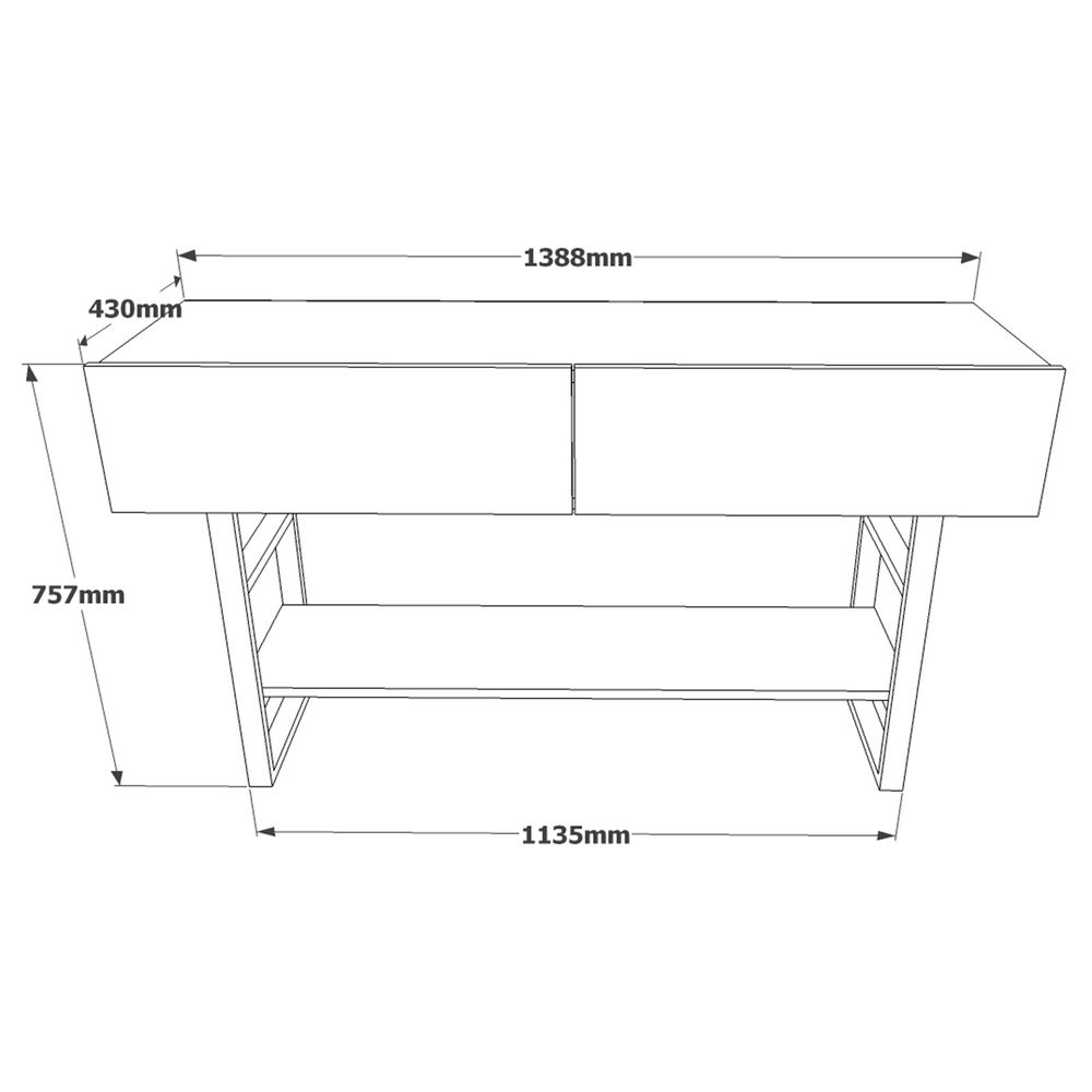 ML23-A Atlantic Pine Hall Stand slika 6