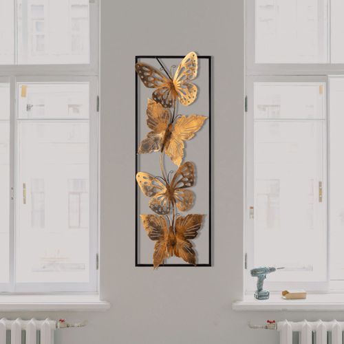 Wallity Metalna zidna dekoracija Butterfly slika 3