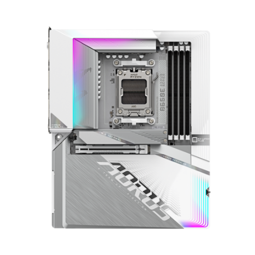 Gigabyte B650E A STEALTH ICE AMD AM5, 4x DDR5 with AMD EXPO Memory Module Support, 3x M.2 slots, including 1x PCIe 5.0 x4 slika 2