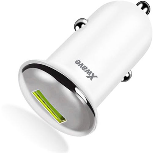 Xwave C20 USB brzi auto punjač/Singl 1xUSB3.1A do 1.5A/12V srebrno bela slika 2