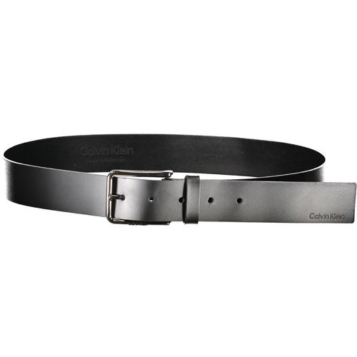 CALVIN KLEIN MEN'S BLACK LEATHER BELT slika 2