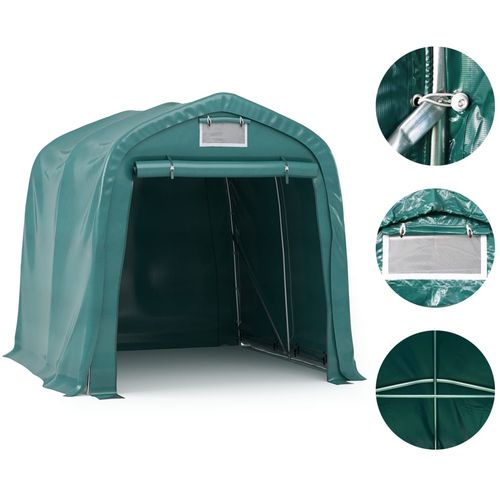 Garažni šator PVC 2,4 x 2,4 m zeleni slika 39
