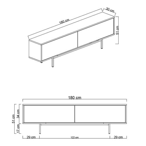 Force - Anthracite, White, Silver Anthracite
White
Silver TV Stand slika 7