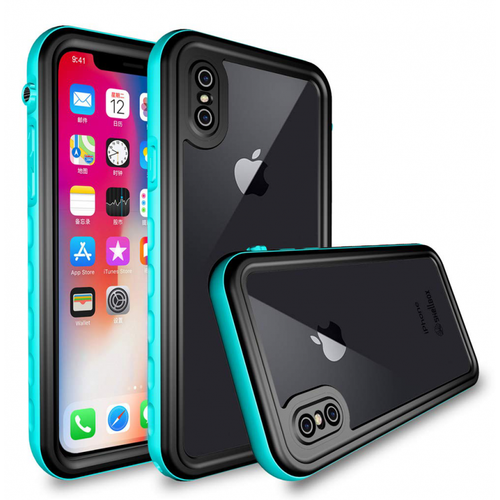 Vodootporna Maska A new za iPhone XS Max svetlo plava slika 1